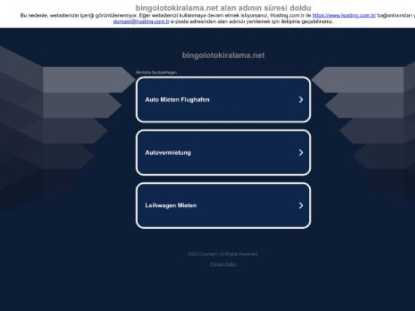 bingolotokiralama.net