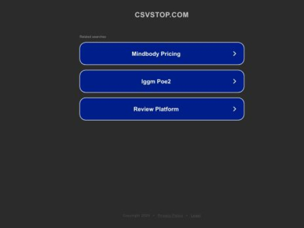 csvstop.com