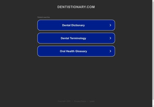 dentistionary.com