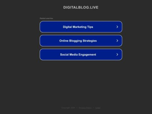 digitalblog.live