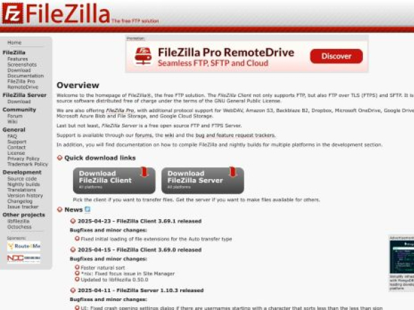 filezilla-project.org