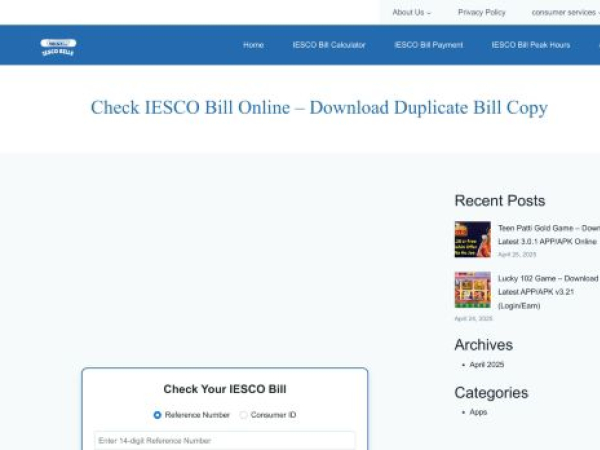 iescobills.com.pk