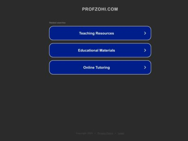 profzohi.com