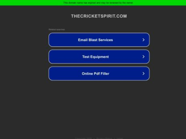 thecricketspirit.com