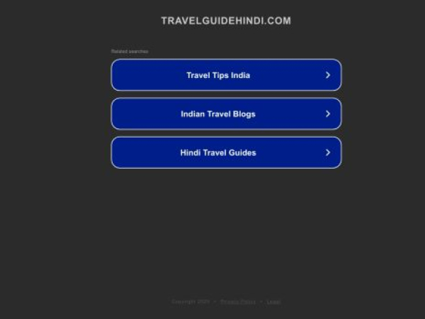 travelguidehindi.com